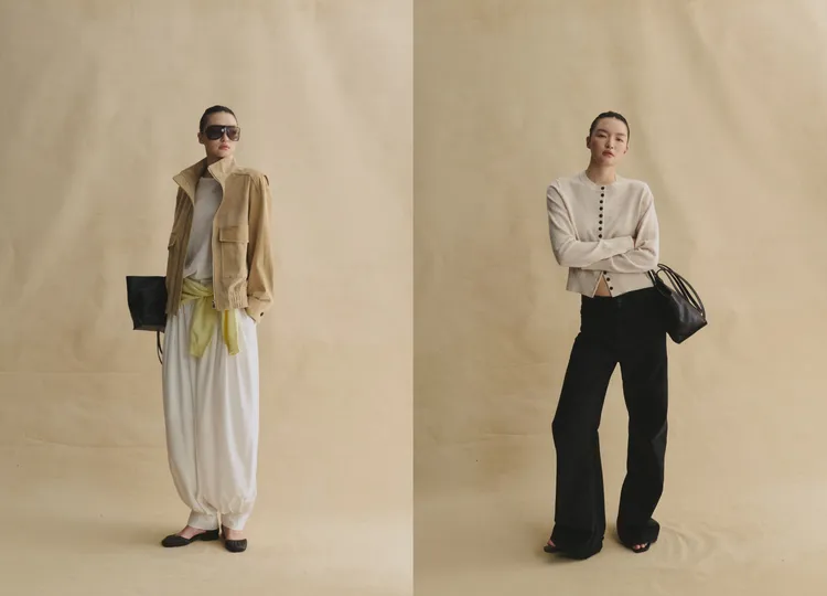 SLO本季將海岸生活的從容轉化為細膩建築感剪裁。品牌提供