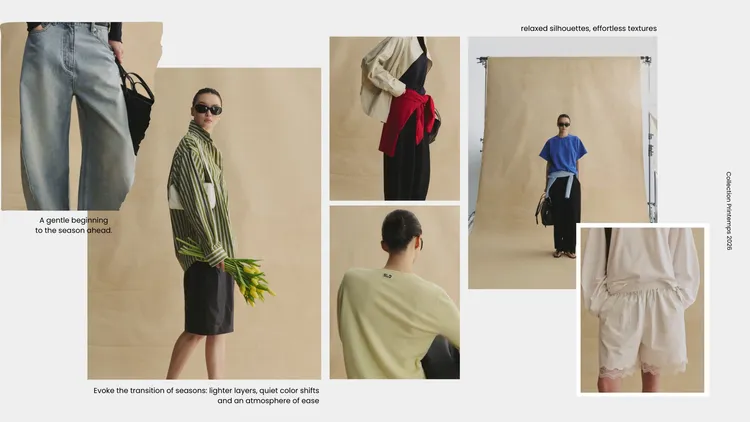 2026春季系列「Capri Season」挖掘卡布里島的度假文化。品牌提供