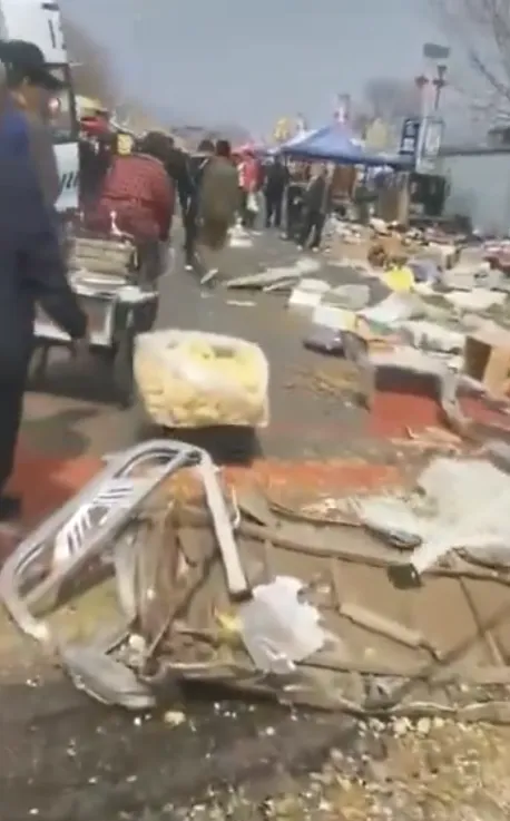 現場慘不忍睹。翻攝自X