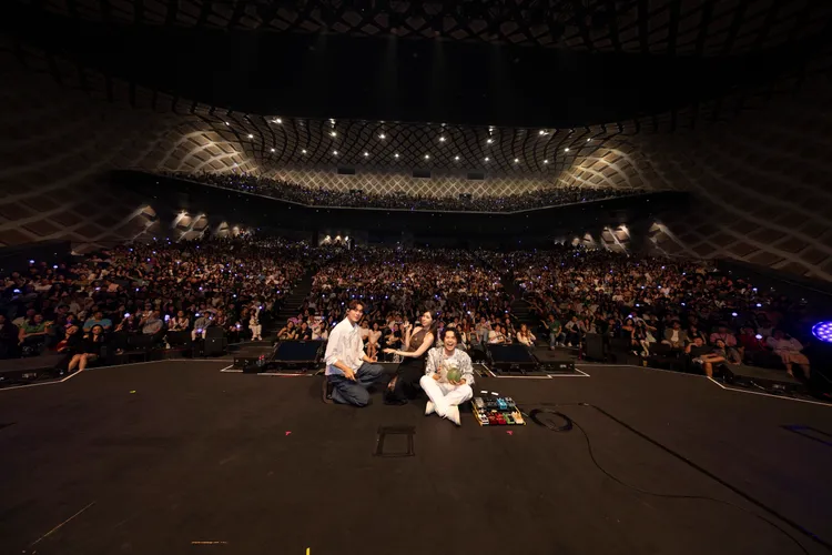 告五人雪梨場與粉絲互動滿滿。相信音樂提供