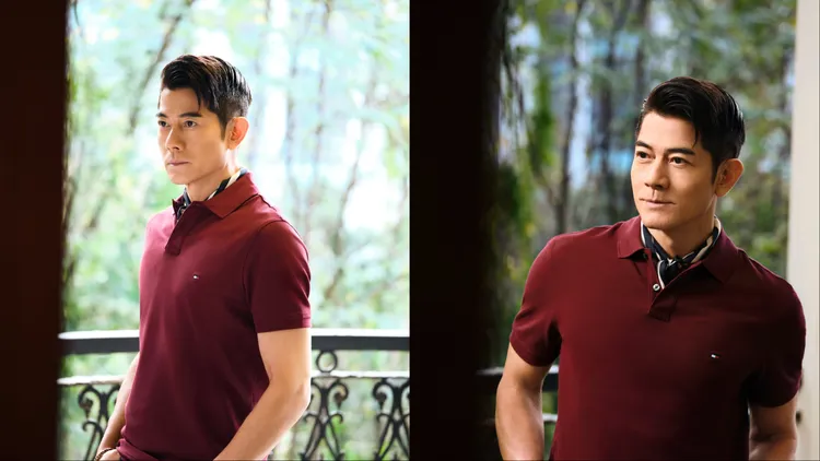 郭富城拍攝TOMMY HILFIGER 2026春季系列形象照。品牌提供