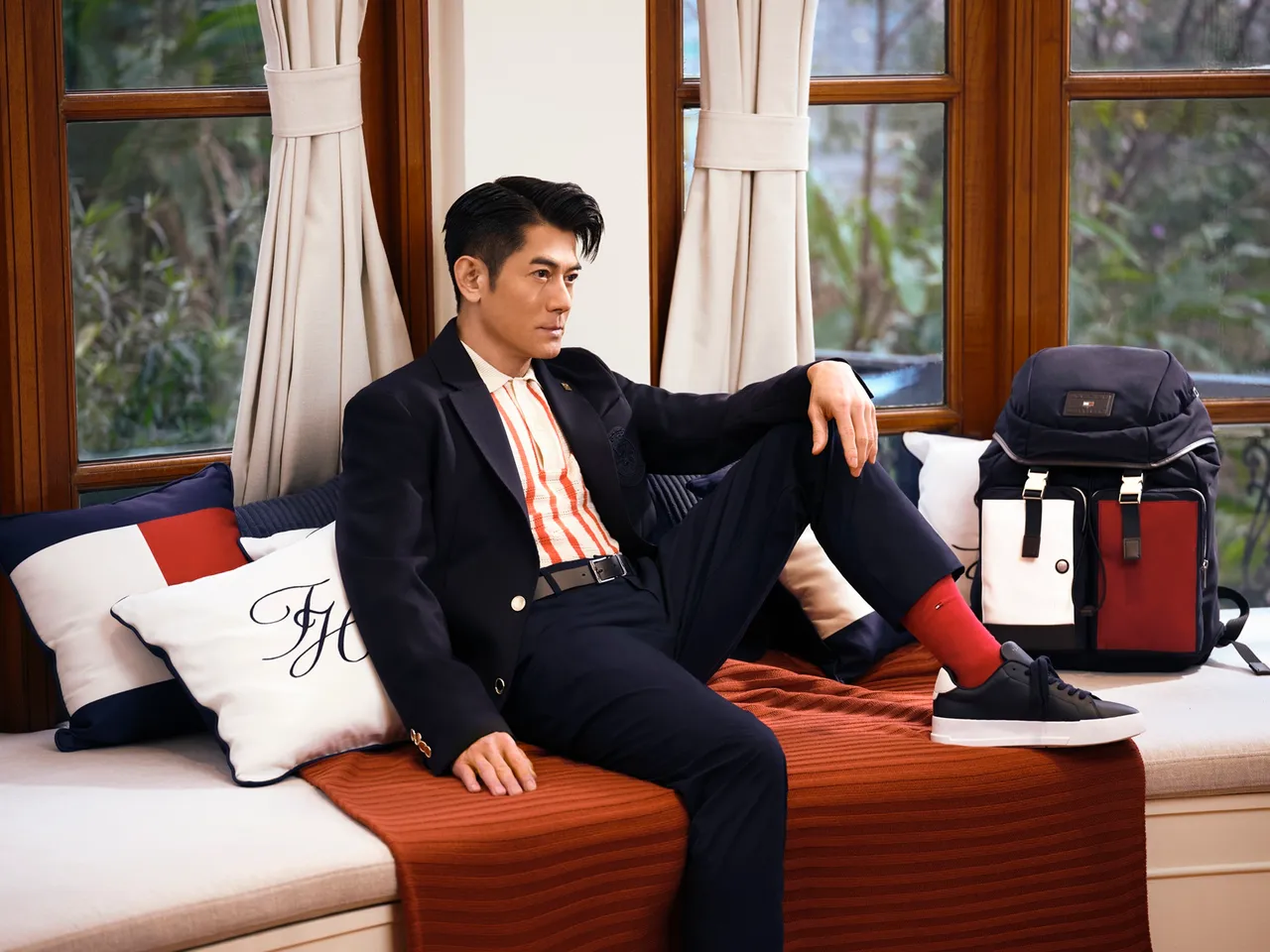 60歲的郭富城從身材到長相都保養得宜。品牌提供