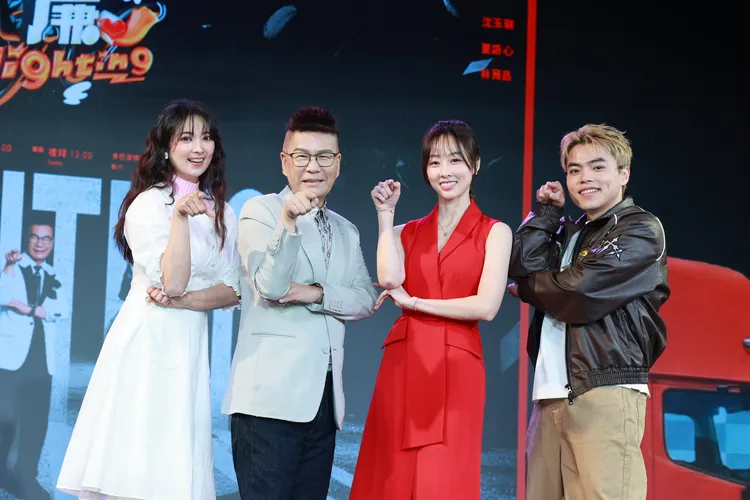 沈玉琳病後首露面。攝影中心攝