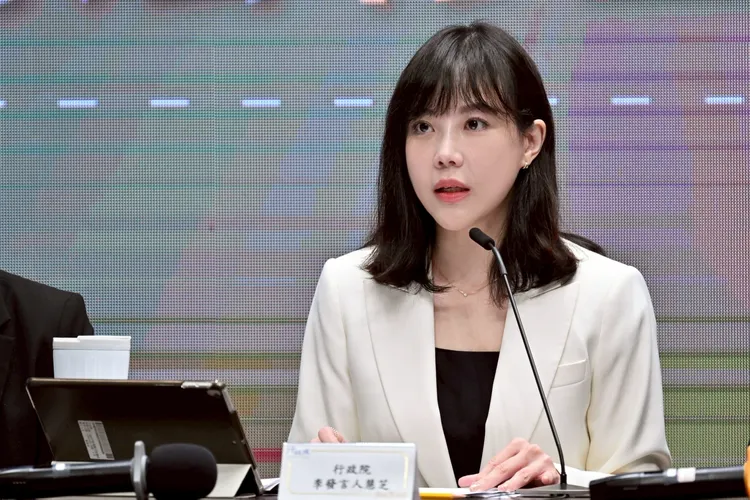 行政院發言人李慧芝。行政院提供