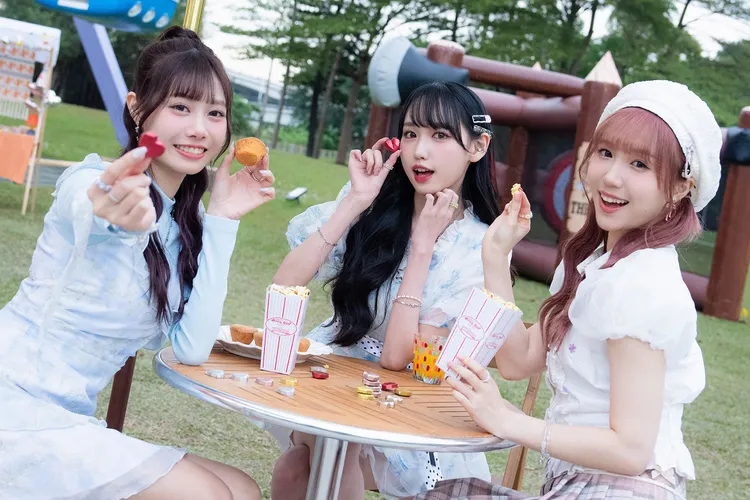 蔡亞恩、伊品、劉曉晴展現青春無敵氣息。好言娛樂提供