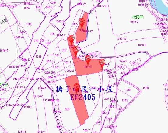 此次京城集團購入地籍圖