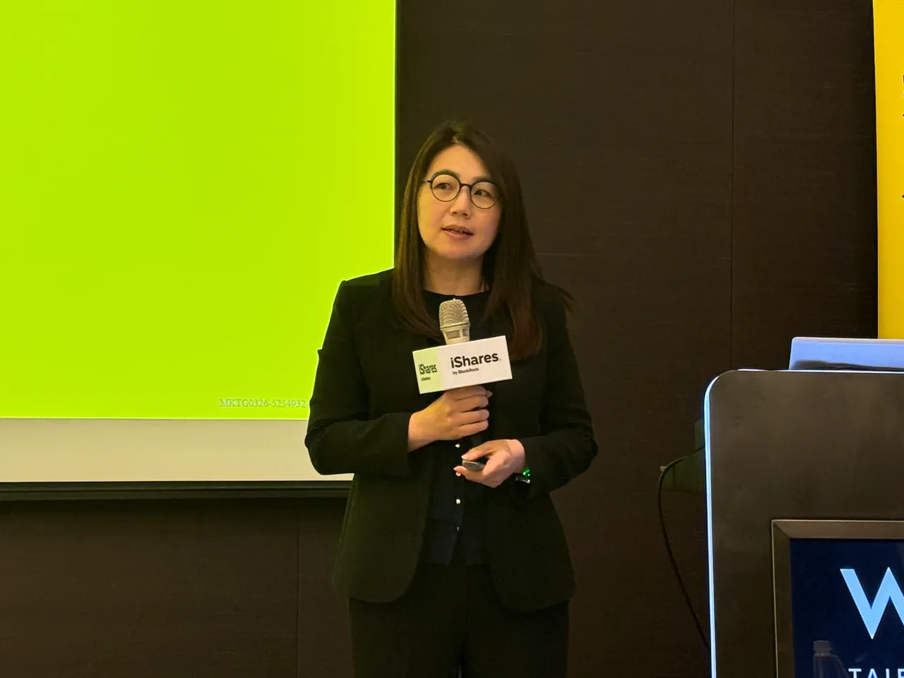 貝萊德投信董事長謝宛芝。呂承哲攝