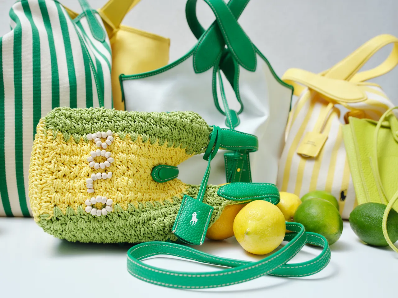 Polo Play包系列春夏還有編織款式。品牌提供