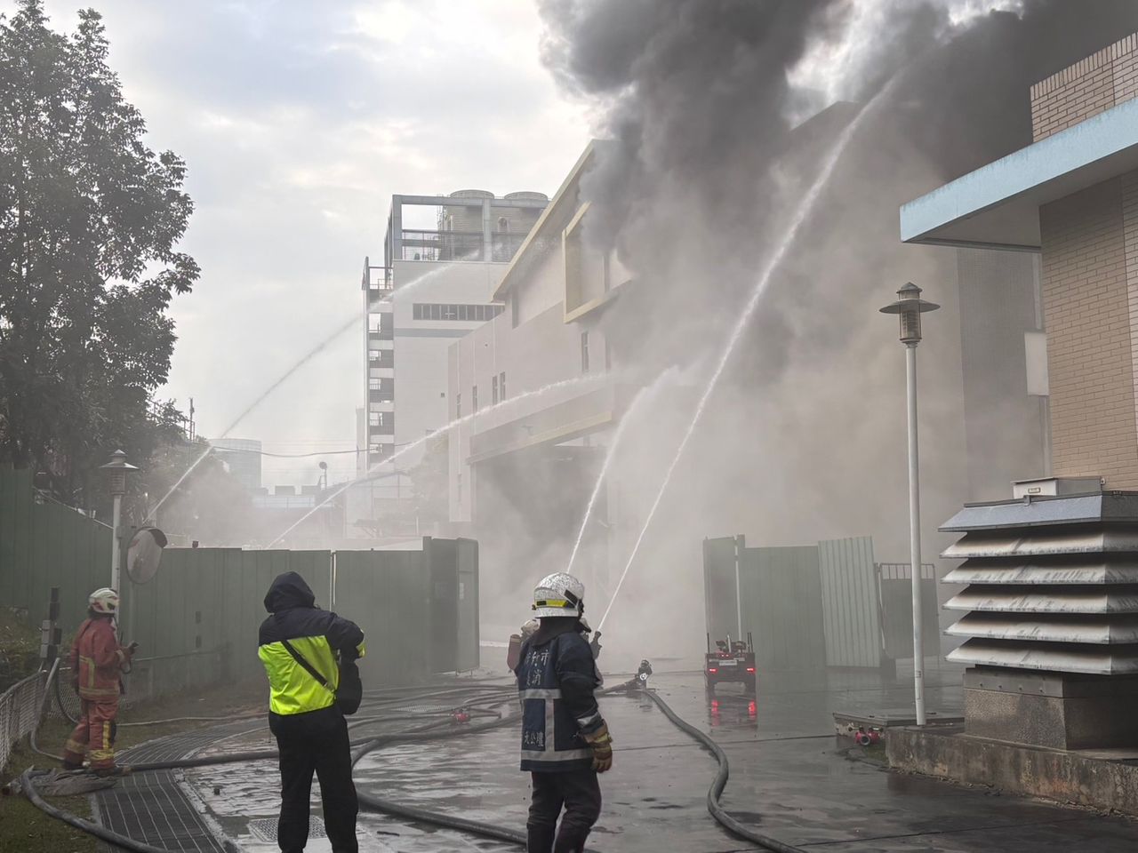 竹科變電所爆炸起火釀1死2傷! 40歲工安人員搶救不治