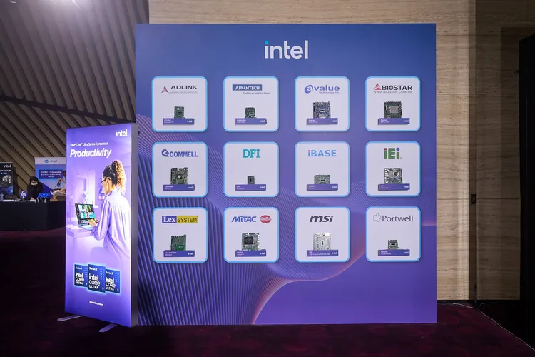 Core Ultra系列3邊緣運算處理器，應用於工廠自動化、健康醫療、交通以及零售業等領域，加速終端AI發展。英特爾提供