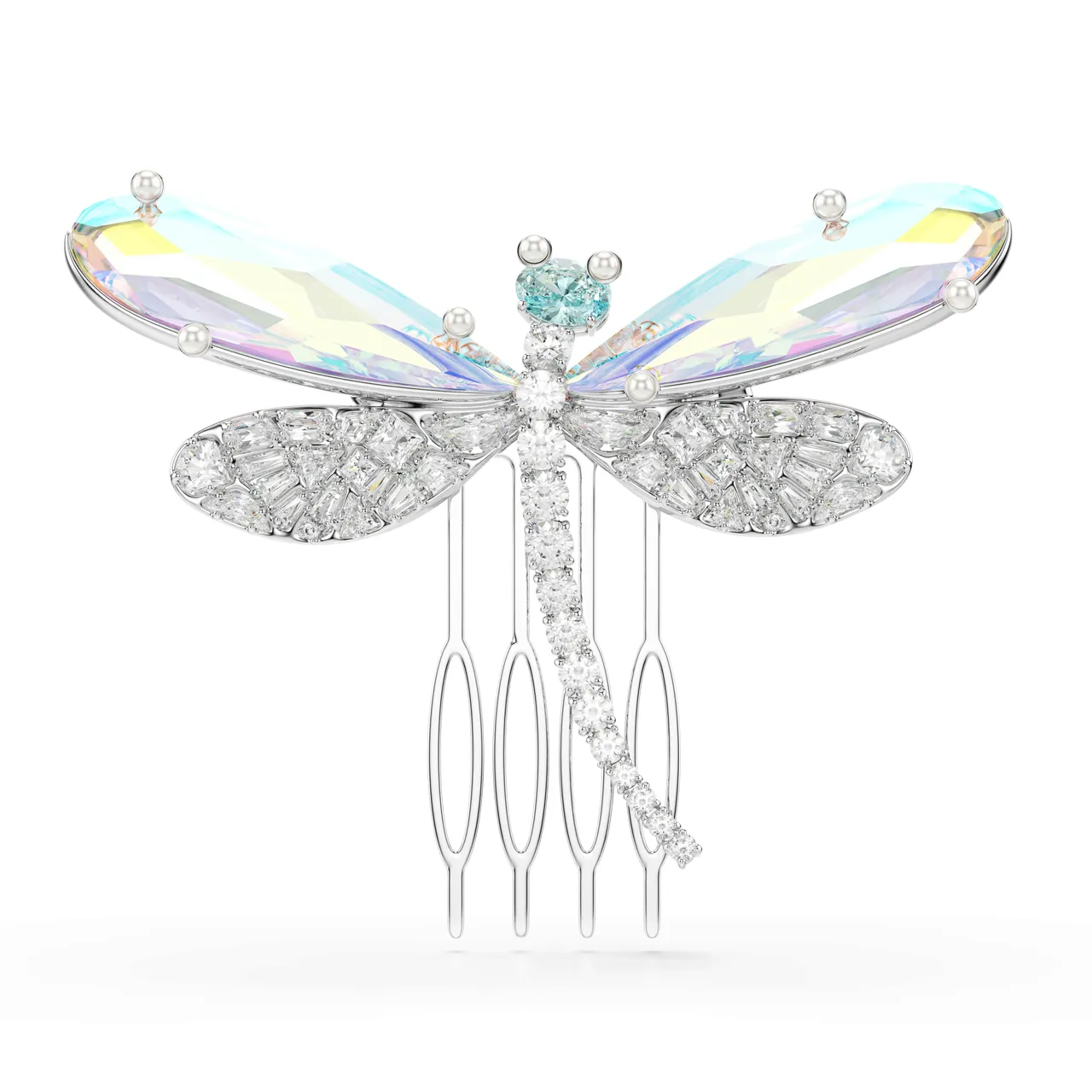 Ariana Grande x Swarovski胸針和髮飾，1萬元。品牌提供