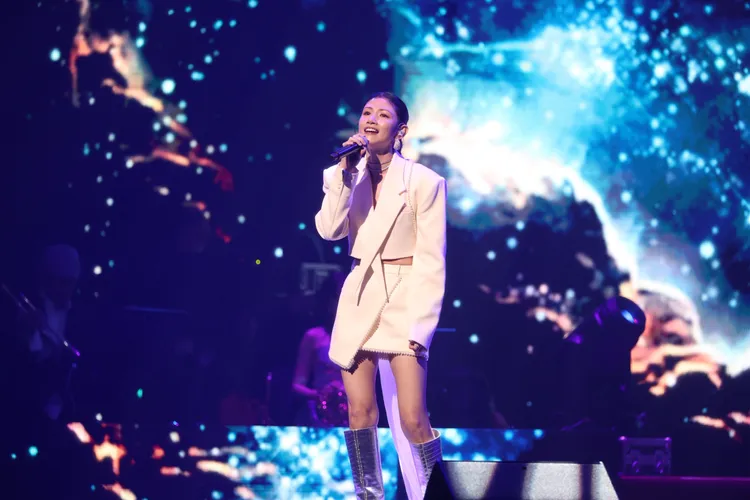 李千娜瘦到胸骨明顯突出。莊宗達攝