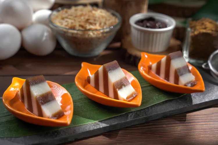 「黑糖九層糕」Q彈軟糯，一入口便能品嘗到黑糖與椰奶的迷人香氣。君品Collection提供