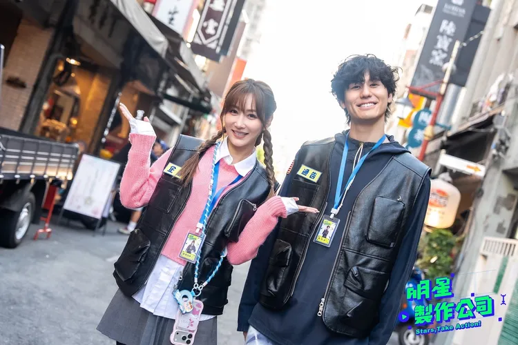 曾莞婷（左）、風田。TVBS提供