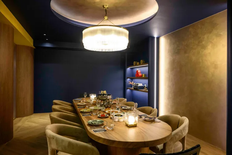 Royal Caviar Club, Taipei皇家魚子醬俱樂部獨立專屬包廂空間。業者提供