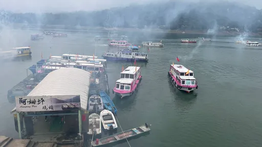 石門水庫「媽祖水上遶境」隆重登場　40船護駕出巡水庫