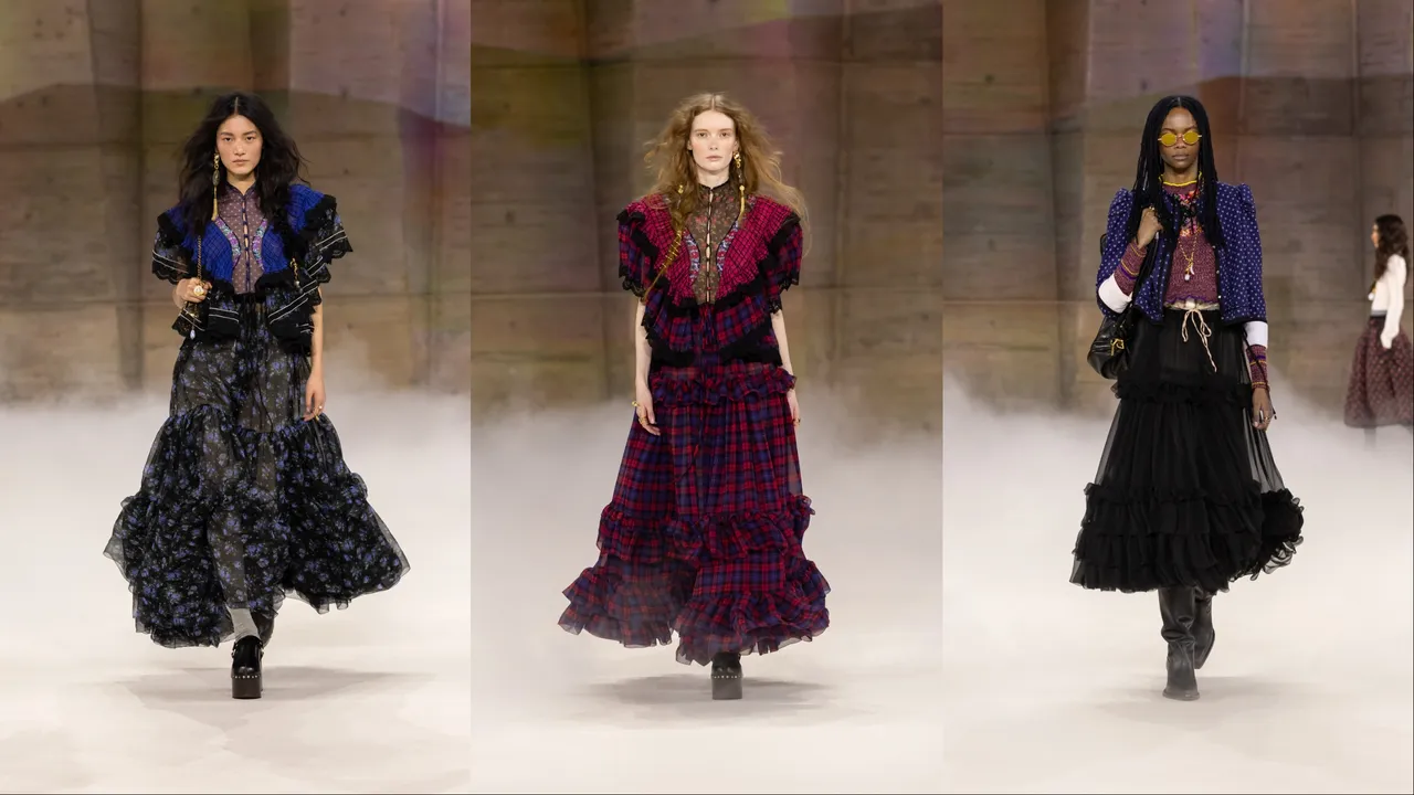 Chloé 2026秋冬系列。品牌提供