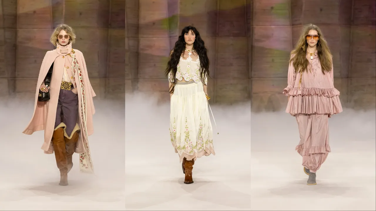 Chloé 2026秋冬系列。品牌提供