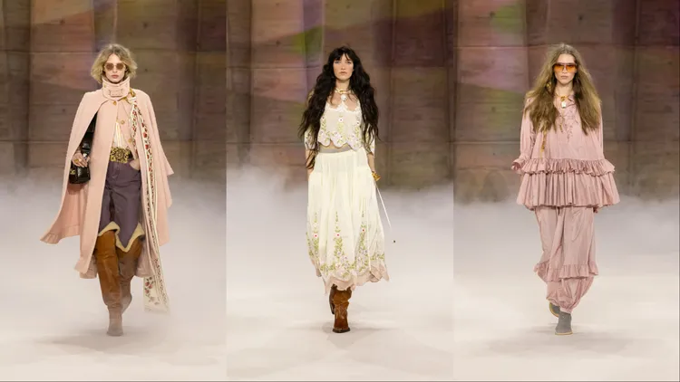 Chloé 2026秋冬系列。品牌提供