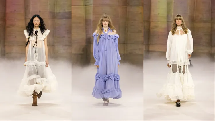 Chloé 2026秋冬系列。品牌提供