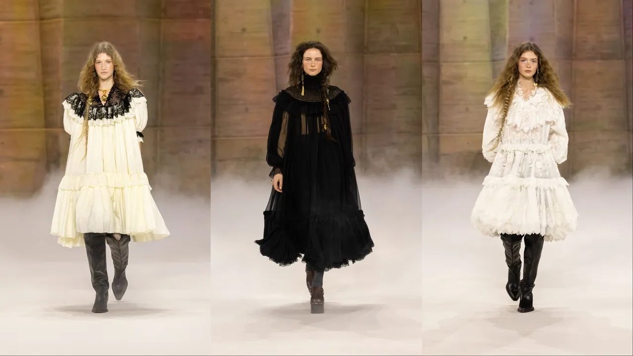 Chloé 2026秋冬系列。品牌提供