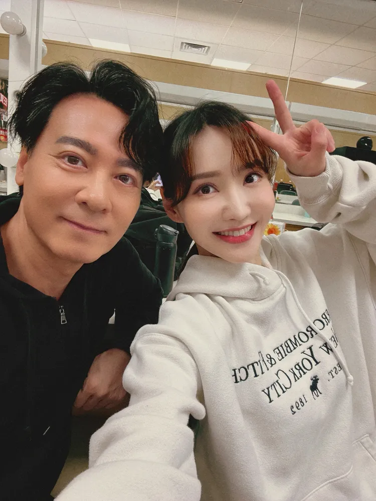徐千京私下和尹昭德相處融洽。民視提供