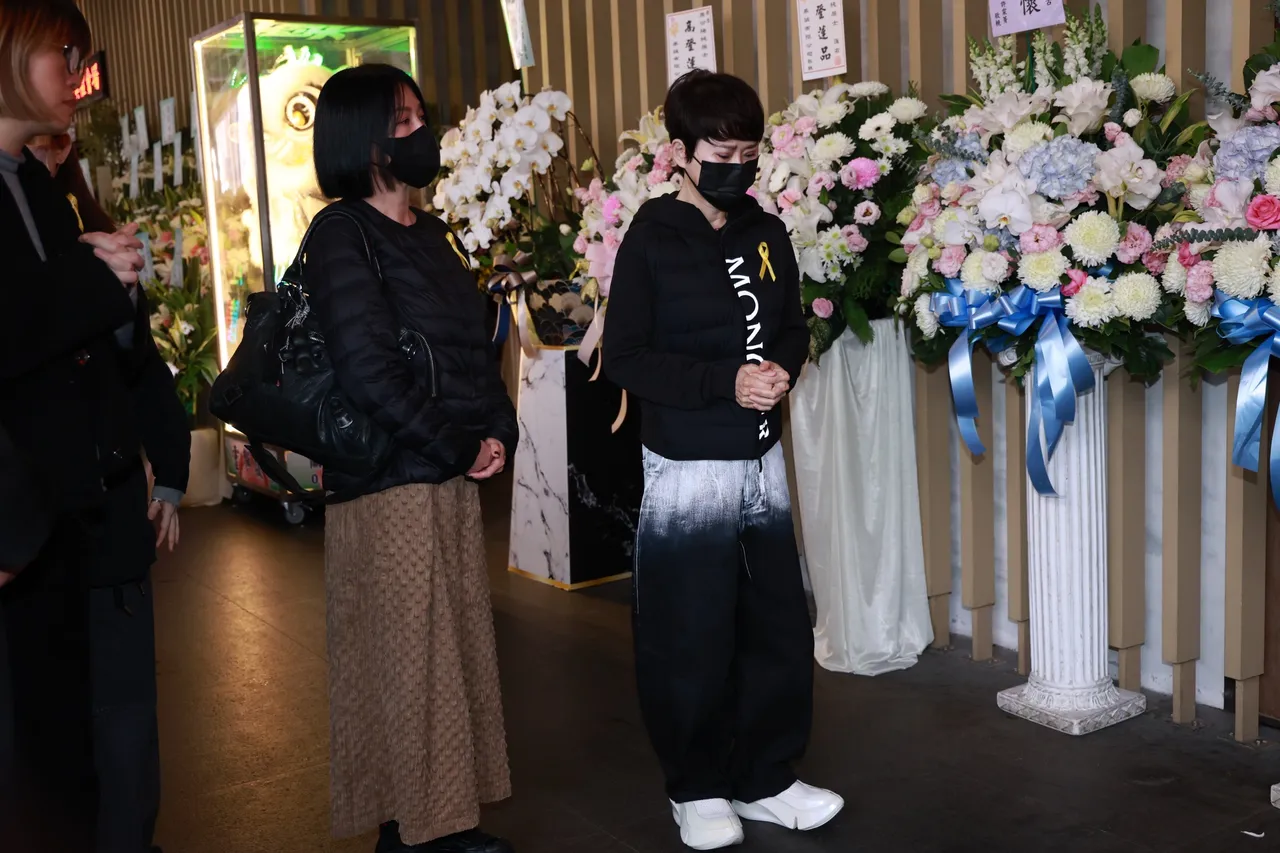 詹雅雯很難過。彭欣偉攝