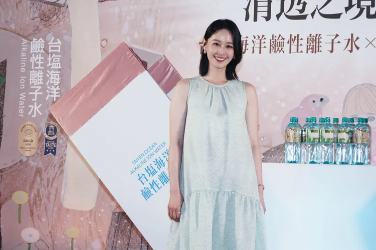 曾愷玹久違亮相。彭欣偉攝