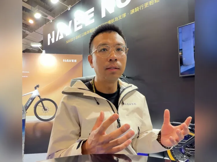 田寬透露預計今年下半年會有機會在台灣亮相，但引進車款仍在評估。趙筱文攝