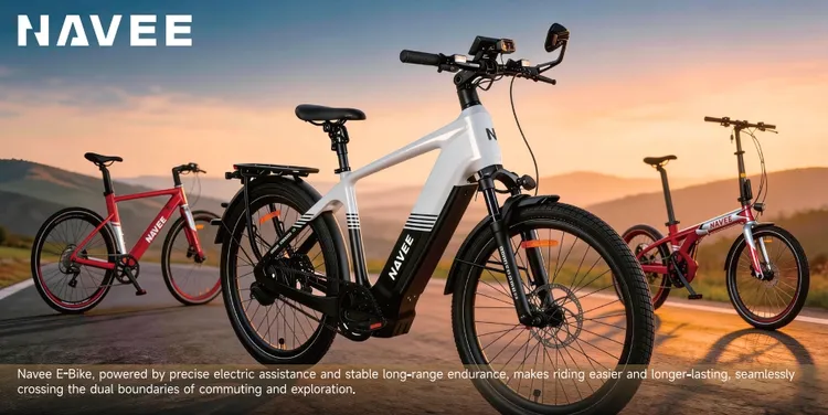 Speed Pedelec SP01主打快充與自動變速系統，讓騎乘體驗更輕鬆。NAVEE提供