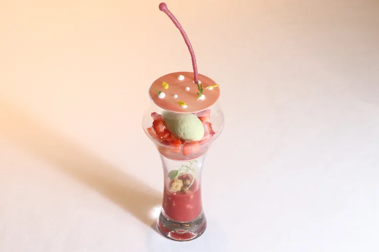 草莓芭菲 薄荷。業者提供