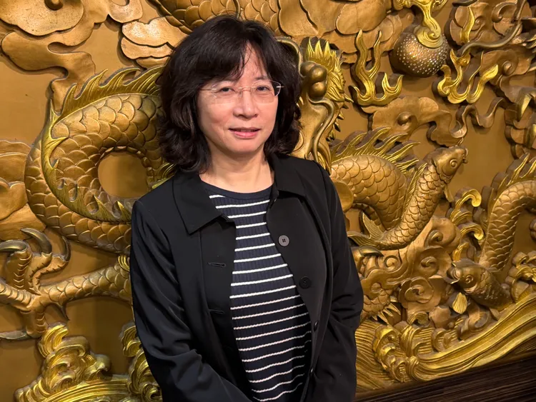 民航局長何淑萍出席年度媒體活動。莊偉祺攝