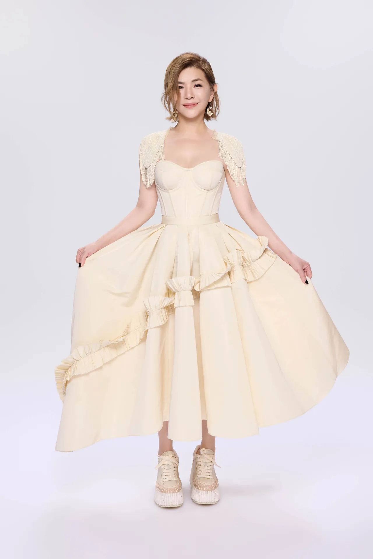 張清芳號召藝人獻唱。上引娛樂提供