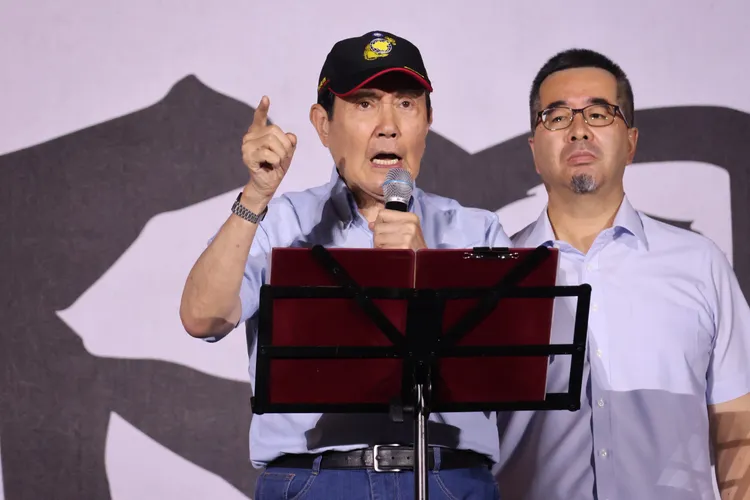 馬英九開鍘蕭旭岑爆背後關鍵是，有人在中國「做一些事」。莊宗達攝