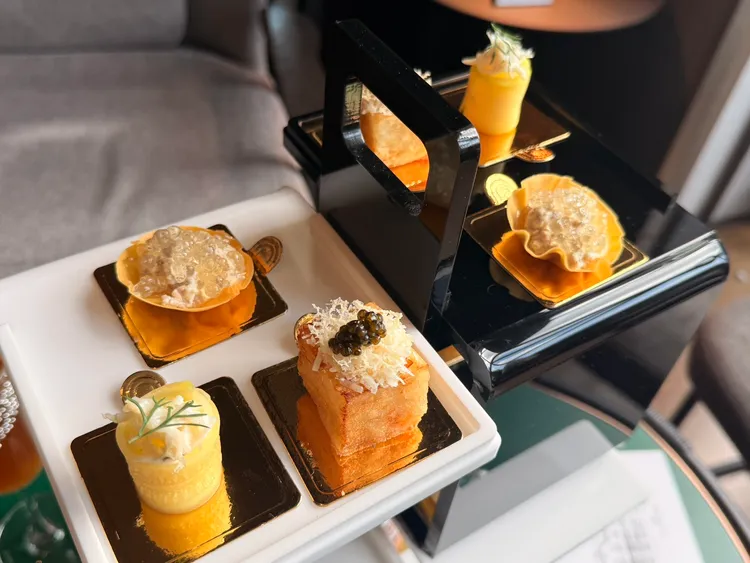 三款鹹點充滿巧思。陳揚盛攝