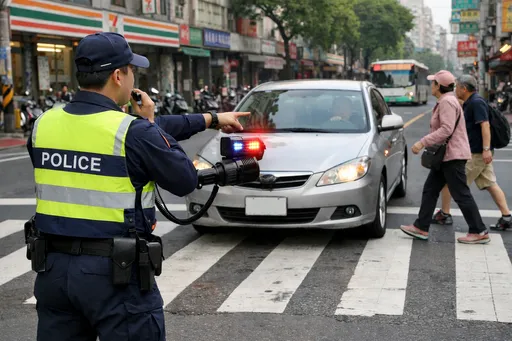 警取締未禮讓行人辯「親眼目睹不須攝影採證」　法官打臉撤銷罰單