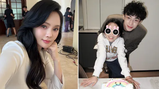  伊能靜為庾恩利慶生感恩他理解一切！誇他接納異母妹「毫無保留爱她」