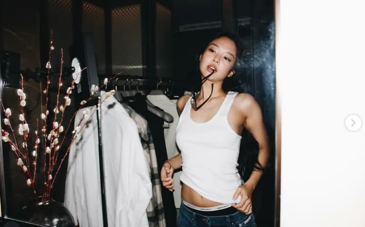 正版的Jennie。翻攝Jennie IG