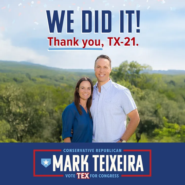 特謝拉將角逐聯邦眾議員席次。翻攝自X_@teixeiramark25