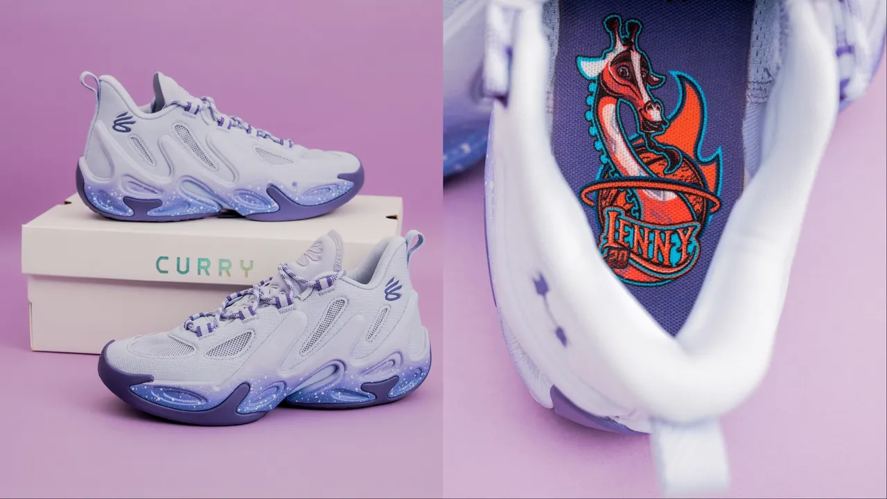 UNDER ARMOUR CURRY 13「Lenny」籃球鞋，4480元。品牌提供
