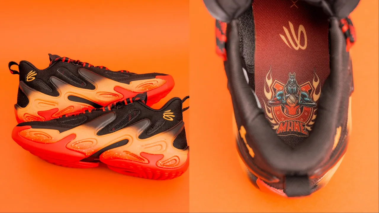 UNDER ARMOUR CURRY 13「Mane」籃球鞋，4480元。品牌提供