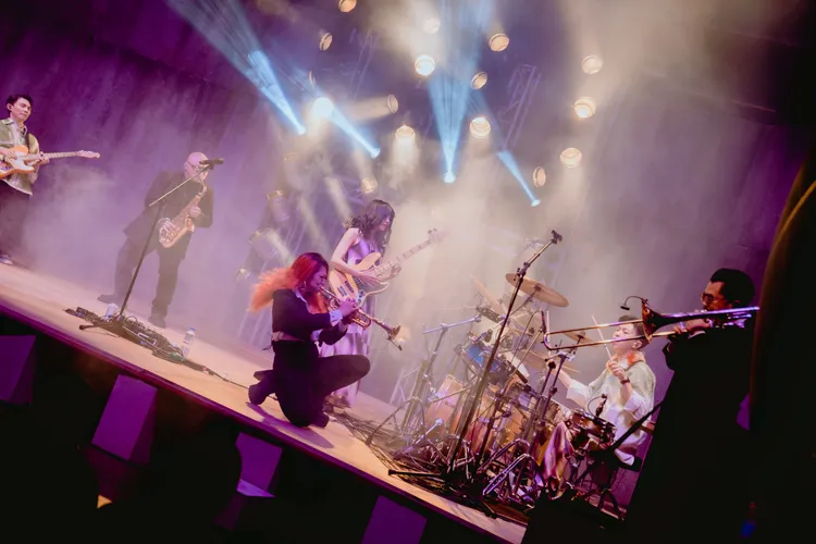 2022年大象製夢所於淡水雲門劇場演出。大象體操提供