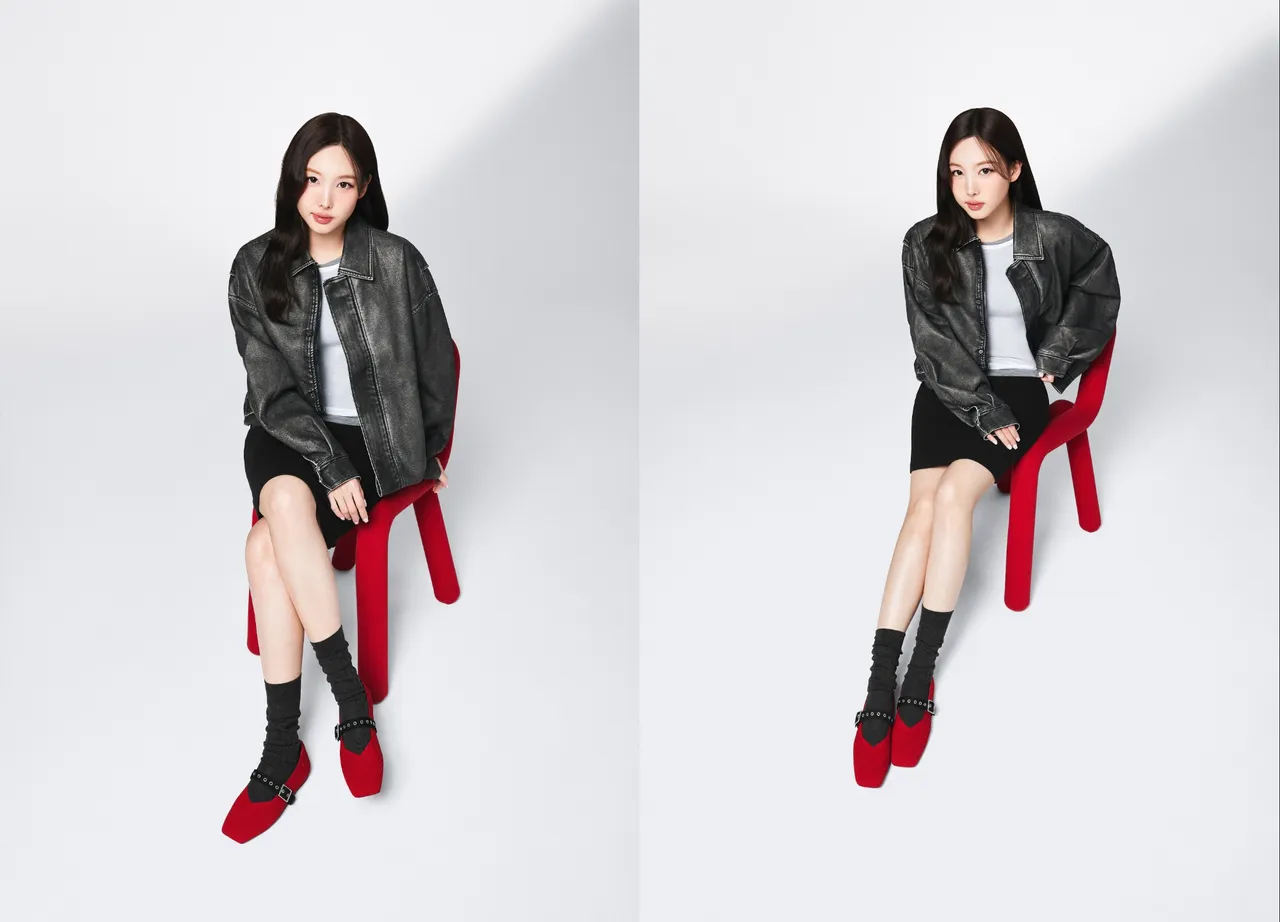 經典小紅鞋以寬版楦頭、舒適腳感成為娜璉本季最愛款式。品牌提供