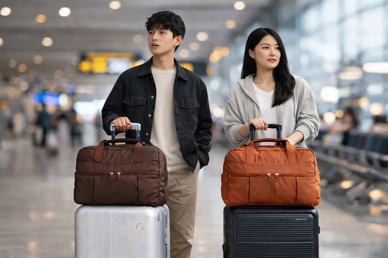 台泥今年股東會紀念品為「多功能折疊環保旅行袋」，延續台泥近年深耕的永續生活風格，不僅具備大容量，平時輕巧收納、旅行時掛接在行李拉桿上即可使用。台泥提供