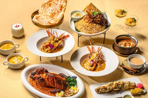 板橋凱撒蓮花餐廳「印度皇家辛格饗宴」　四人宮廷套餐3月登場