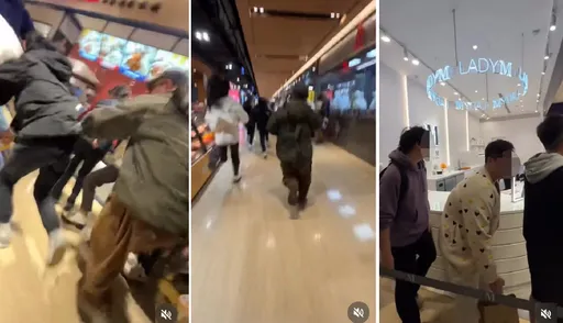 民眾爭搶Lady M限量「杜拜巧克力千層蛋糕」爆推擠多人跌倒受傷　網嘆：至於嗎？