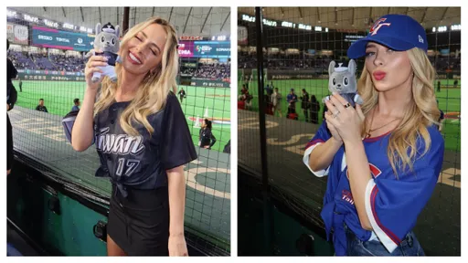 經典賽場邊最美風景！費仔嬌妻要來台灣了　將和啦啦隊一起應援