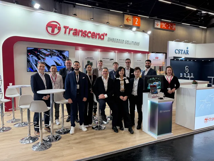 創見於Embedded World 2026展示嵌入式相機模組（ECM）與企業級固態硬碟（eSSD）等解決方案。創見提供