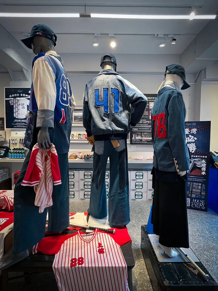 House of Story Wear永續百貨推出棒球應援周邊與展覽。品牌提供