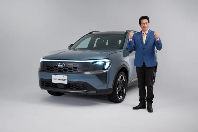 Ford並邀請知名體育主播徐展元，一同號召球迷為台灣棒球加油。業者提供